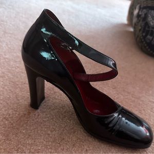 Bottega Veneta Black Patent Heels